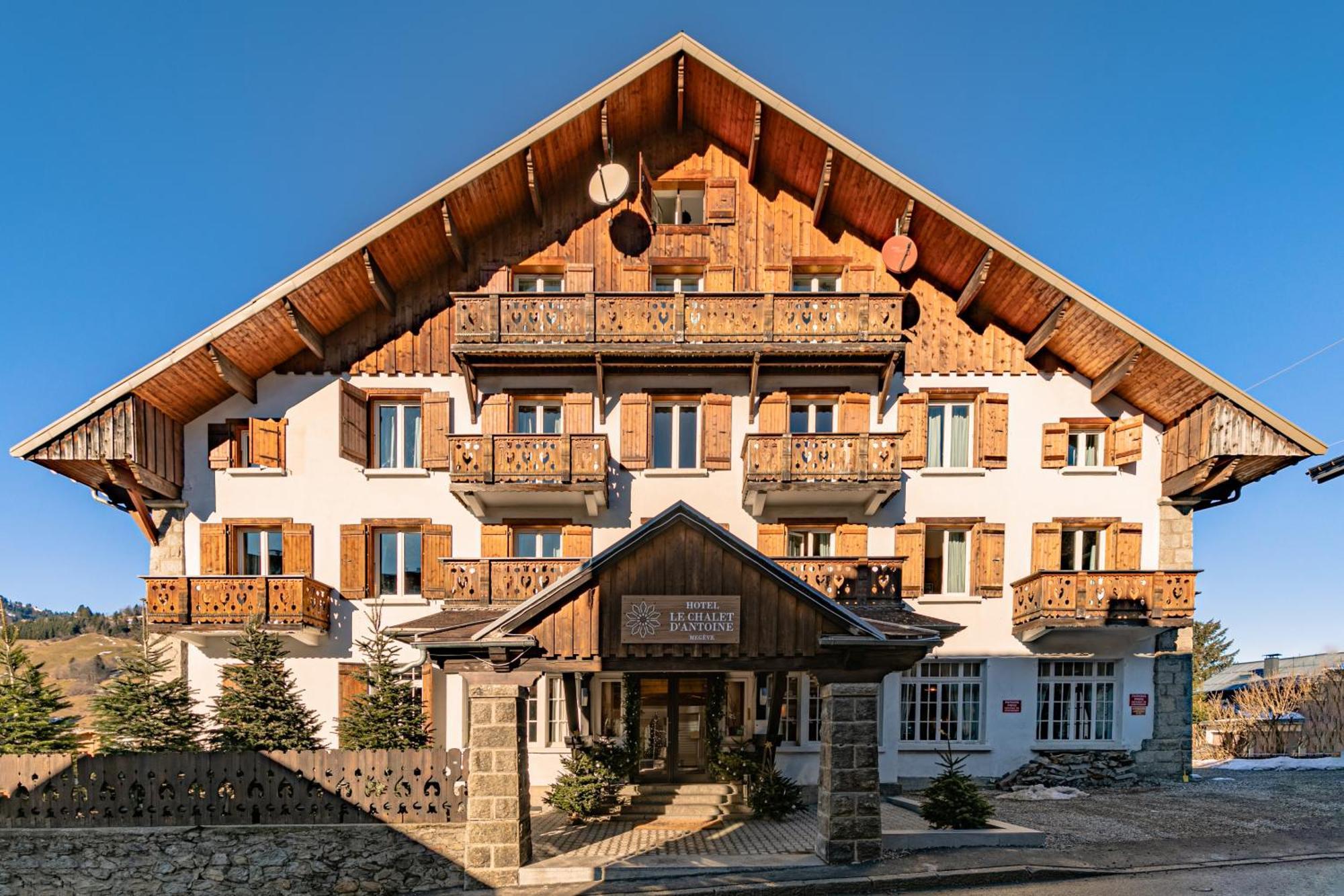 Chalet D'Antoine Otel Megève Dış mekan fotoğraf